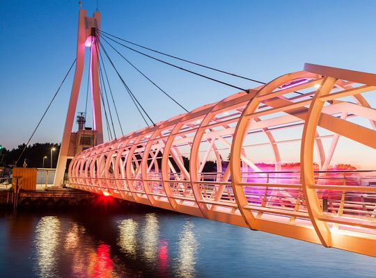 Kładka ruchoma Ustka